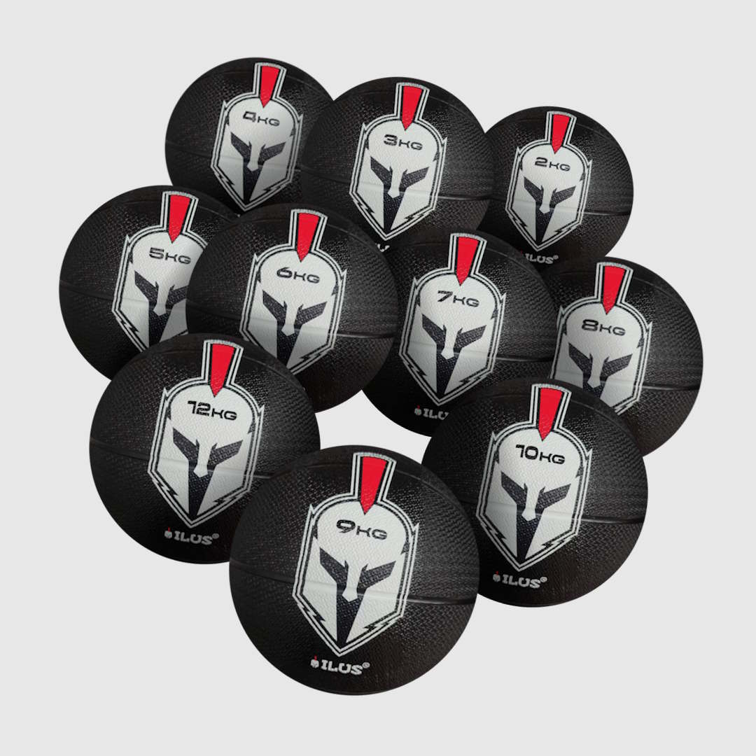 Set ILUS Spartan Medicine Balls 2 a 12 kg