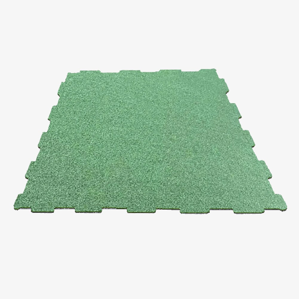 Foam & Rubber Interlock Turf Green