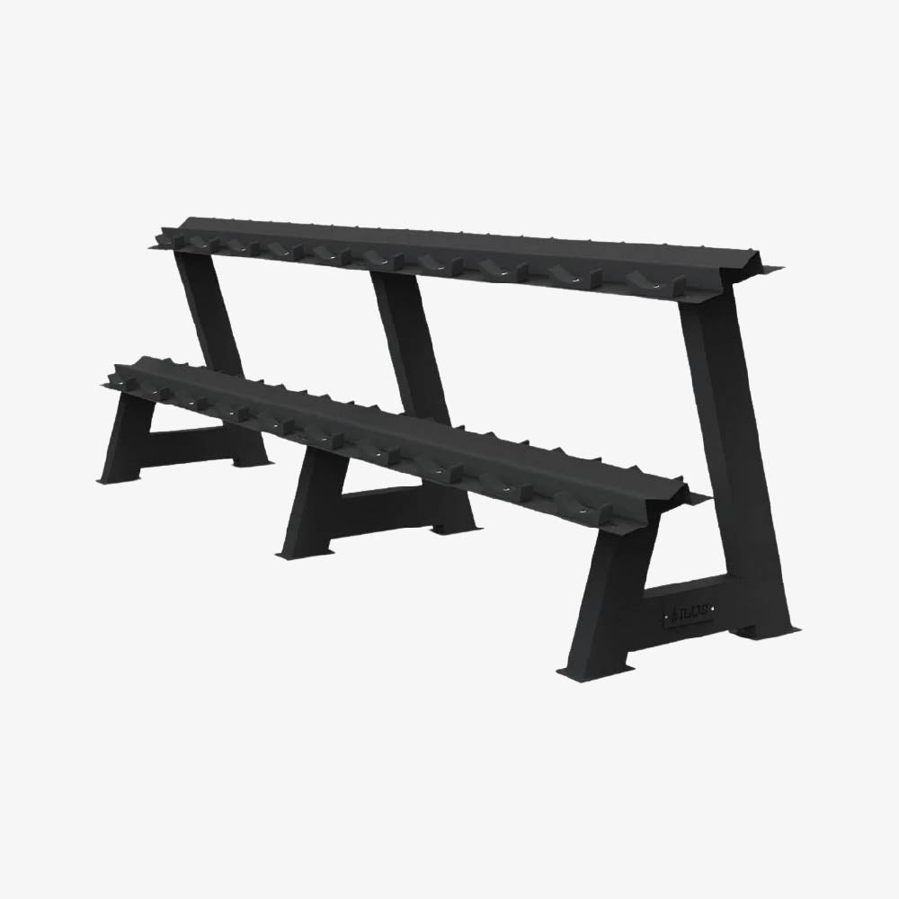 Rack Comercial de 2 Niveles para Mancuernas TPU ILUS