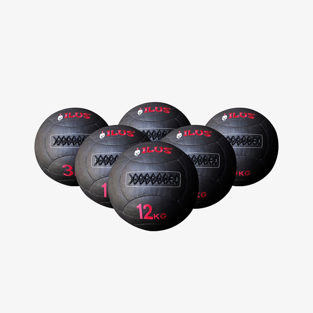 ILUS Premium Wall Balls Set 3 a 12 kg