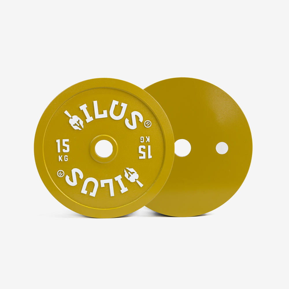 Pair of Iron ILUS Calibrated Discs