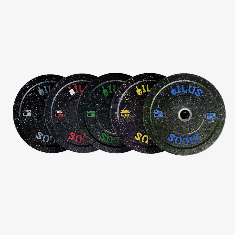 Set Discos Bumpers ILUS Hi-Temp 10 a 45 lb