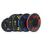 Set Discos Colorstrap Bumpers ILUS Black Greek Heroes 5 a 25 kg