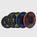 Set Discos Colorstrap Bumpers ILUS Black Greek Heroes 5 a 25 kg