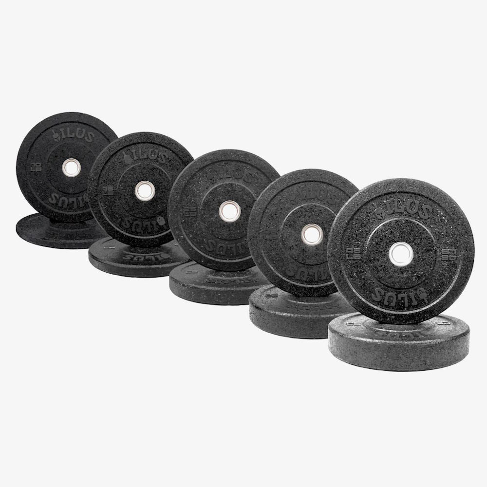 Set Discos Bumpers ILUS Hi-Temp Bounce 10 a 45 lb