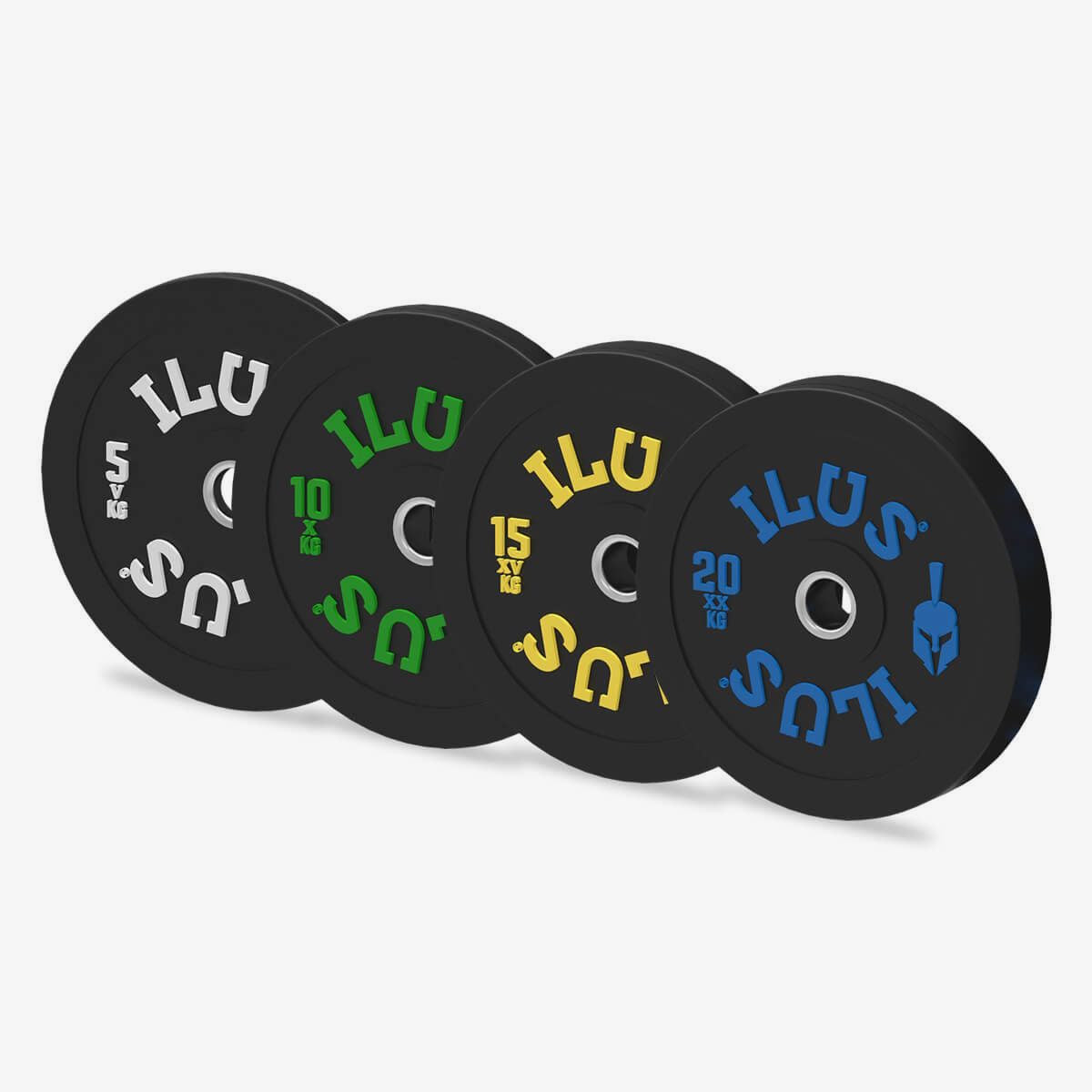 Set Discos Training Bumpers ILUS 5 a 20 kg