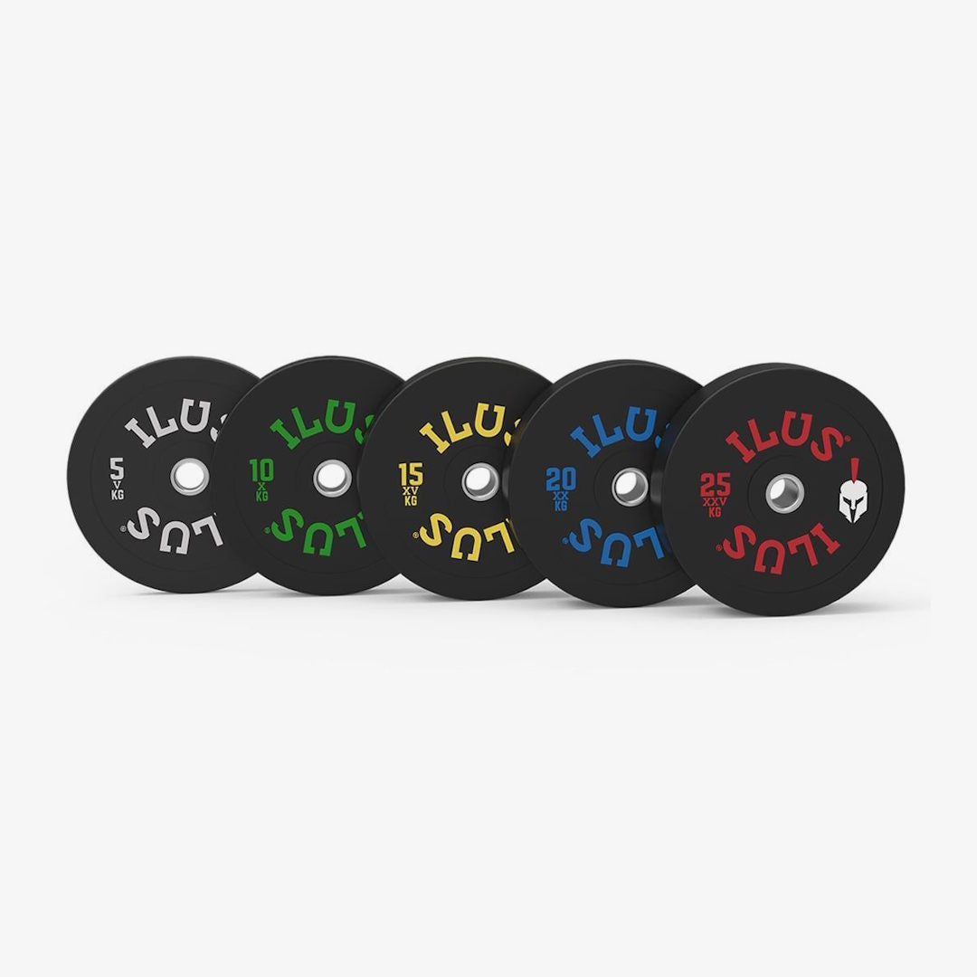 Set Discos Training Bumpers ILUS 5 a 25 kg