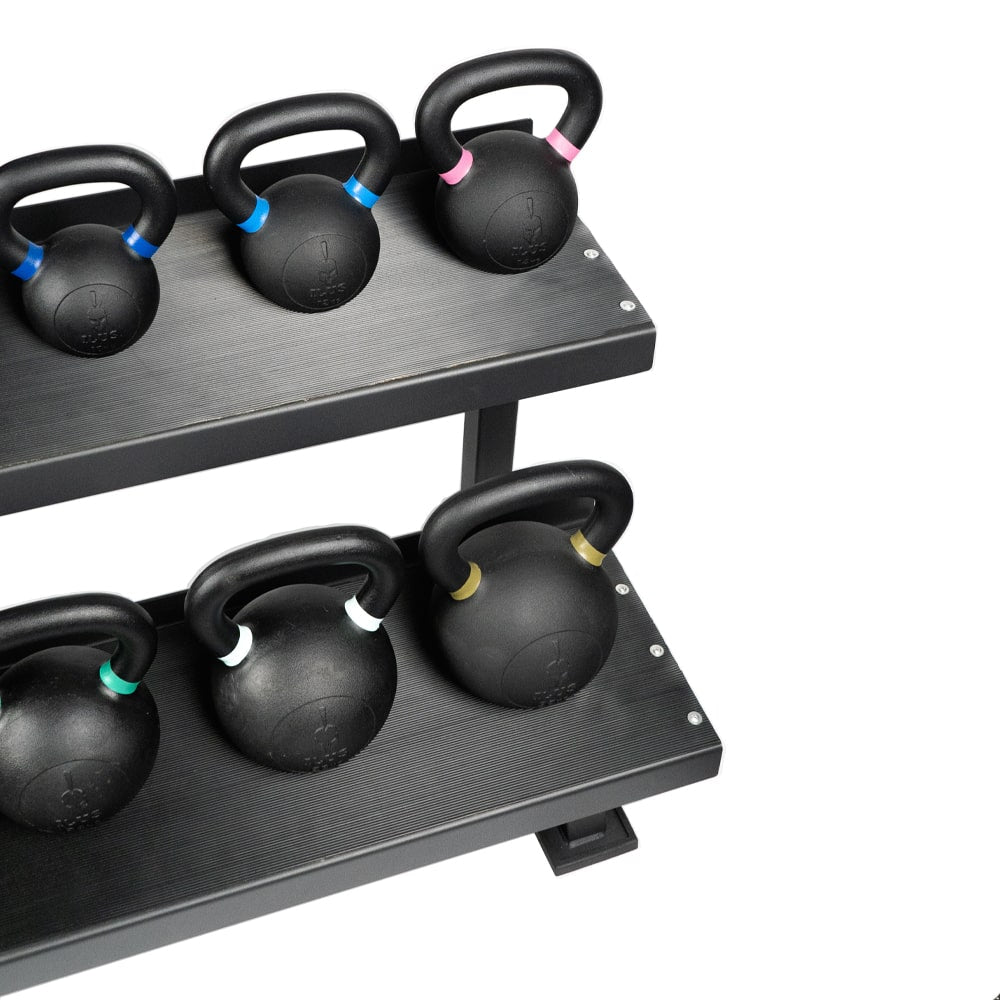 Set Kettlebells ILUS 4 a 32 kg + Rack