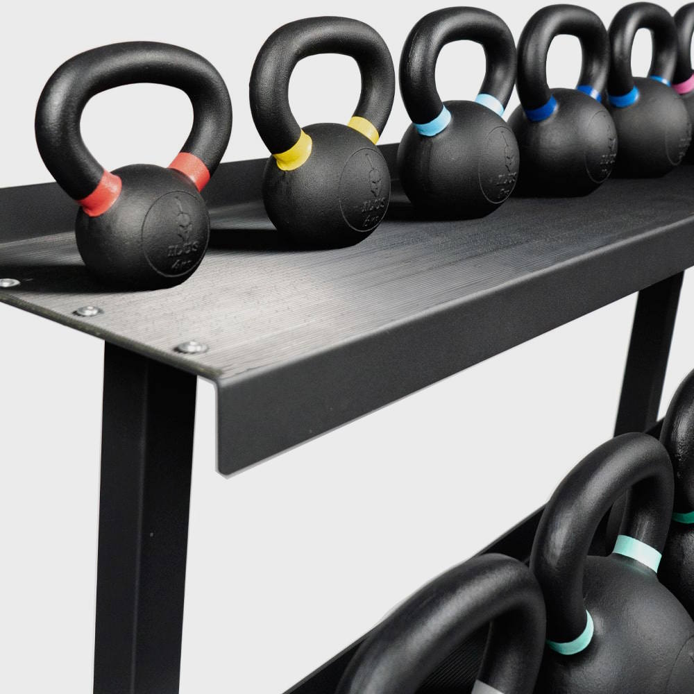 ILUS Kettlebell Set 4 to 32 kg + Rack