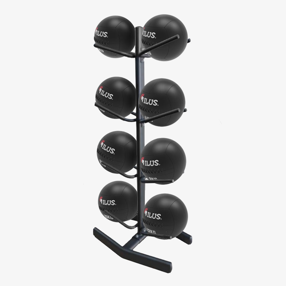 Preventa - Set ILUS Performance Wall Balls + Vertical Rack
