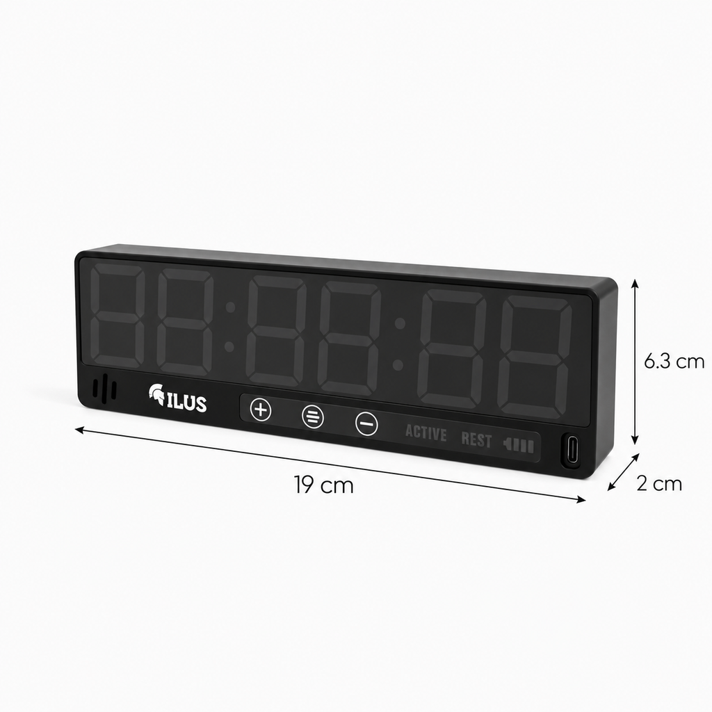 Cronómetro digital de gimnasio ILUS Gym Timer – imagen 2