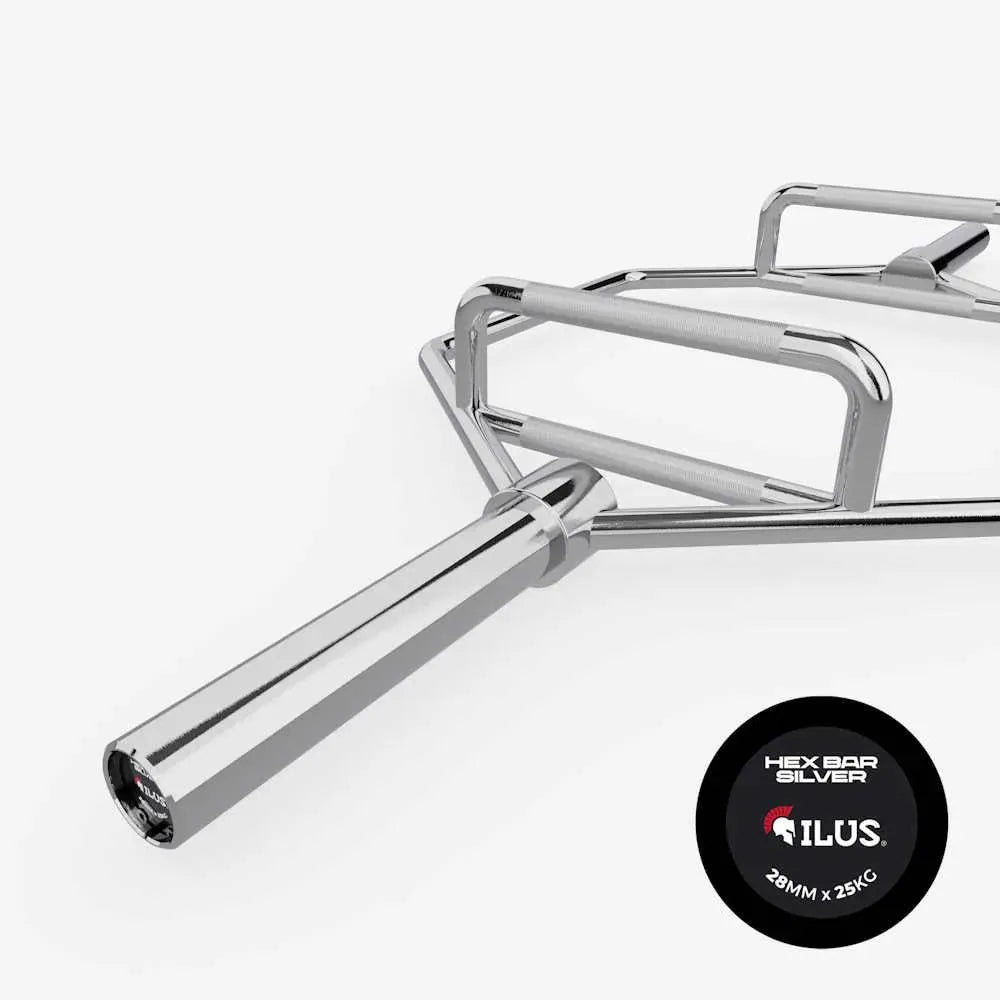 ILUS Barra Hexagonal Silver 28 mm
