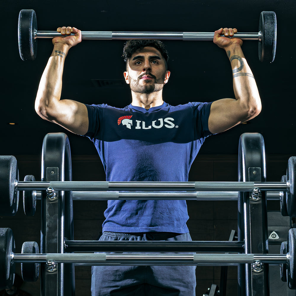 Set 10 Barras Rectas ILUS Deluxe Series 10 a 55 kg