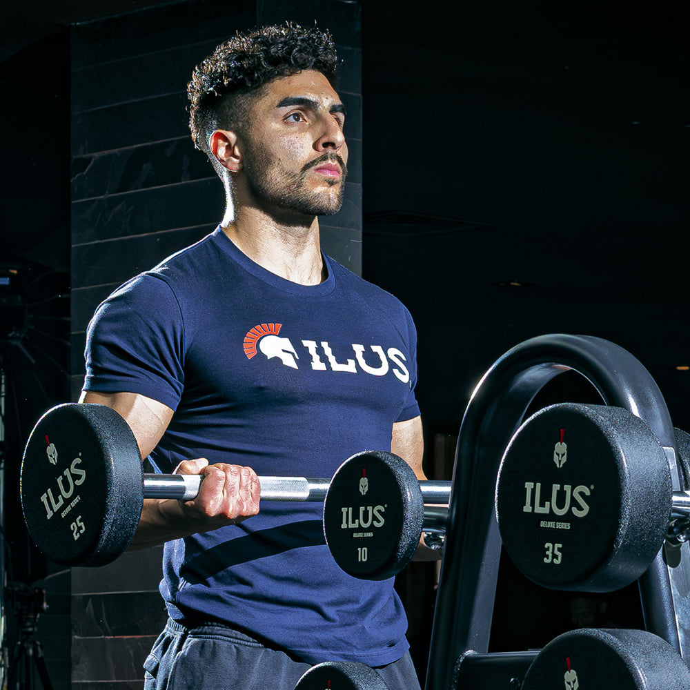 Set 10 Barras Rectas ILUS Deluxe Series 10 a 55 kg
