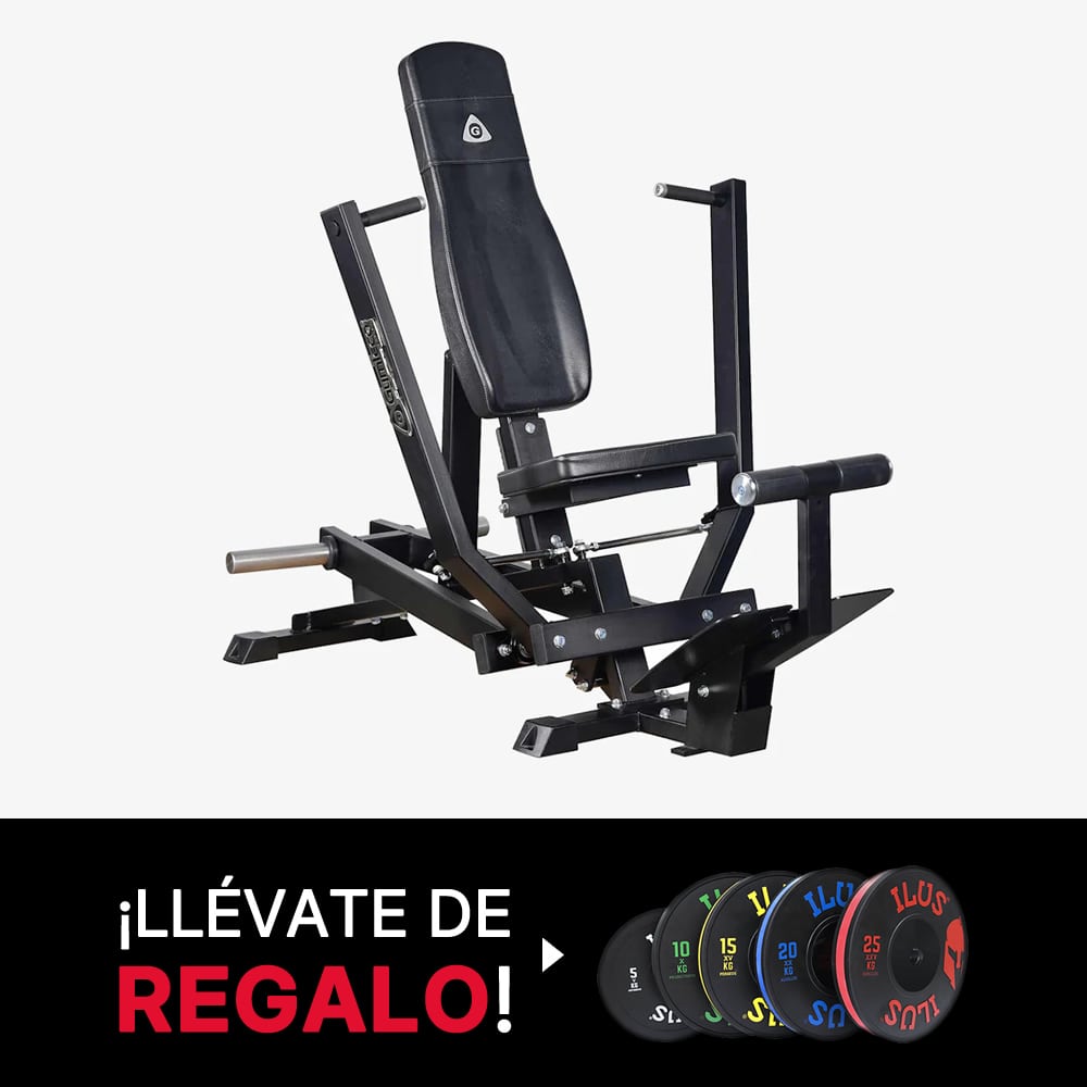 Gymleco Lateral Wide Chest + Discos Bumpers de Regalo