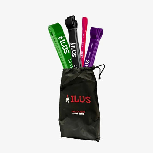 ILUS Set 4 Power Bands + Bolsa de Transporte