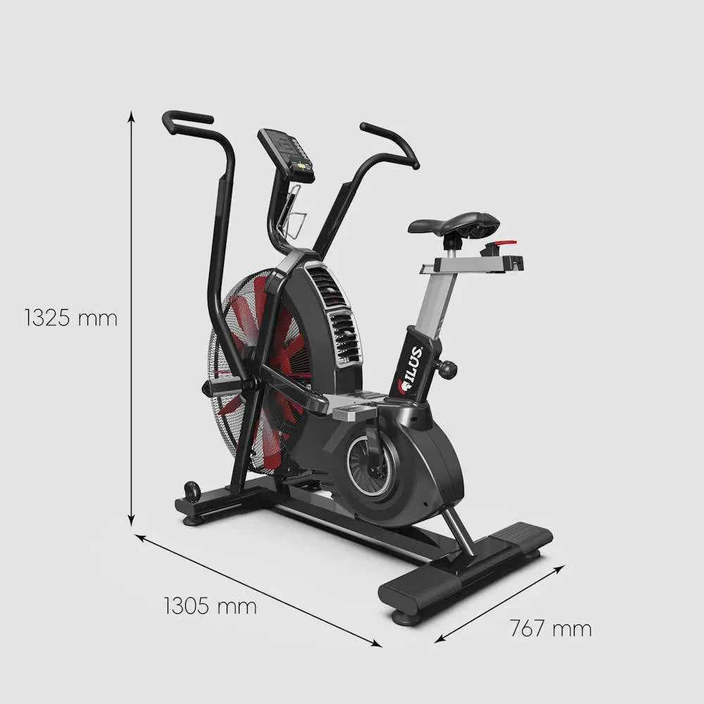 Bicicleta Air Bike ILUS Pro con resistencia de aire – imagen 2