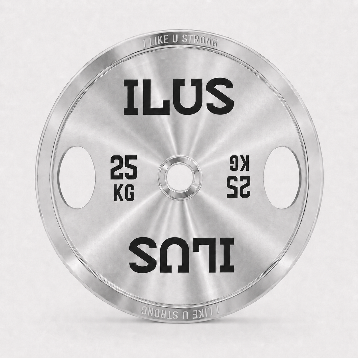 Set ILUS Premium Grip Chromed Plates 5 a 25 kg (Discos Cromados Calibrados)