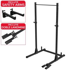 ILUS Half Rack Lite + Safety Arms