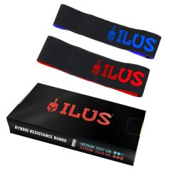 ILUS 2-pack Hybrid Bands Rojo Azul