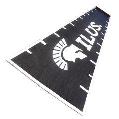 Gym Turf ILUS Logo 24 m² Black