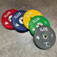 Set ILUS Competition Urethane Bumpers 5 a 25 kg